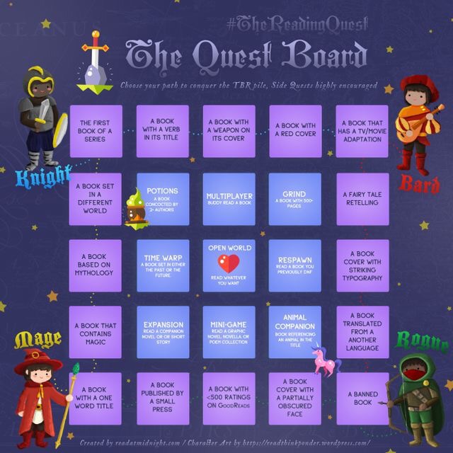 #TheReadingQuest