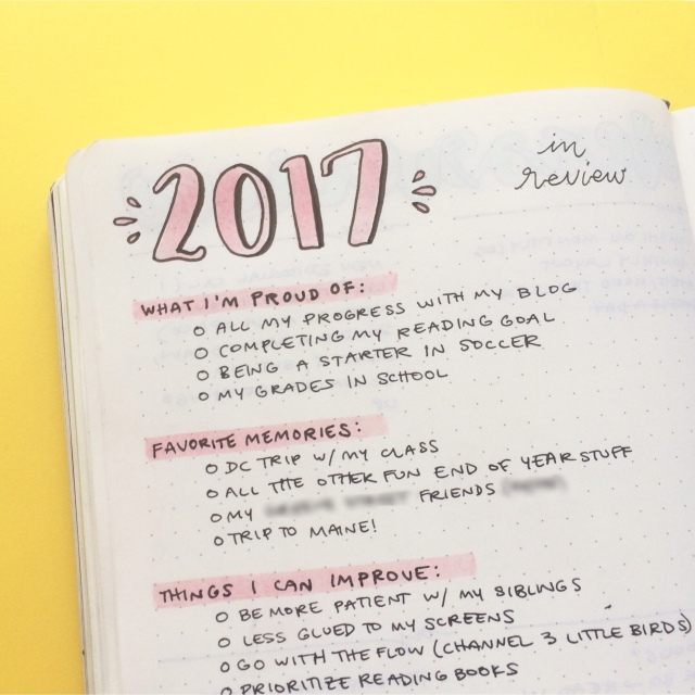 plan with me january 2018