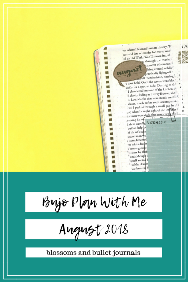 Plan With Me | Bullet Journal Setup for August 2018