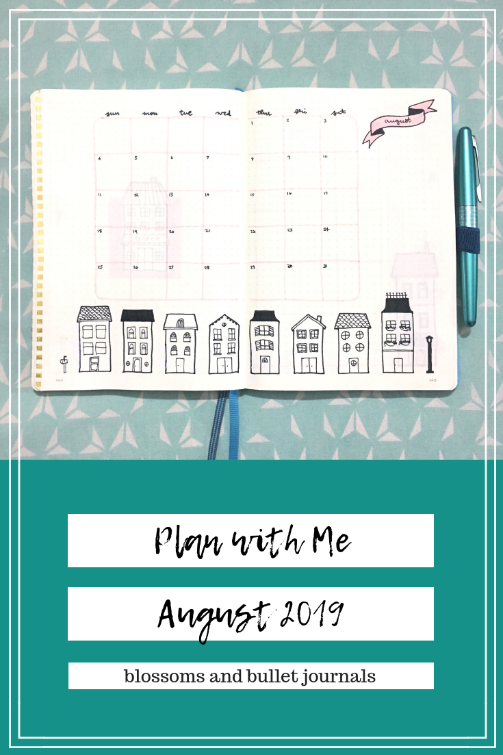 Plan with Me | Bullet Journal Setup for August 2019